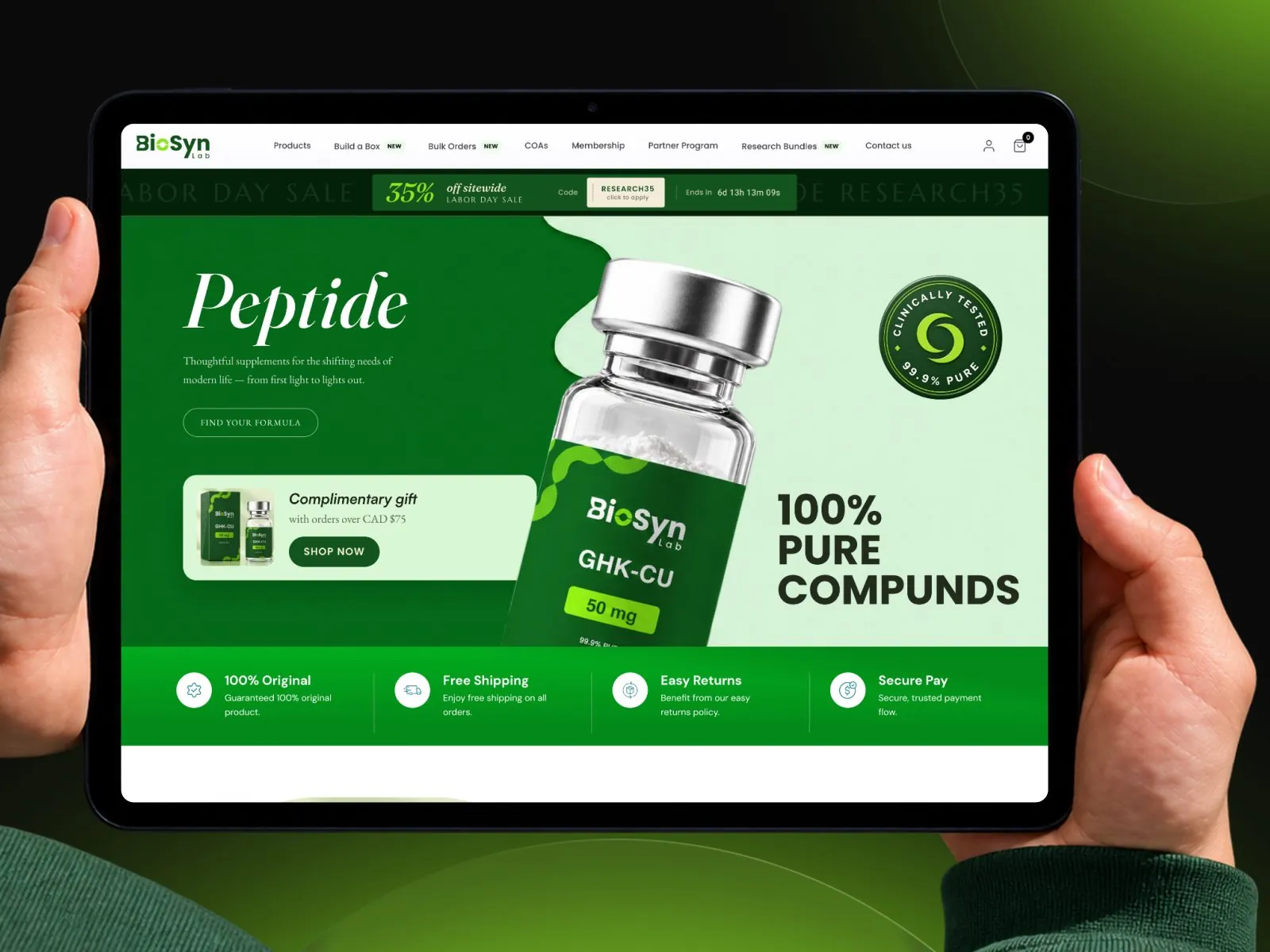 Biosyn Lab case study cover