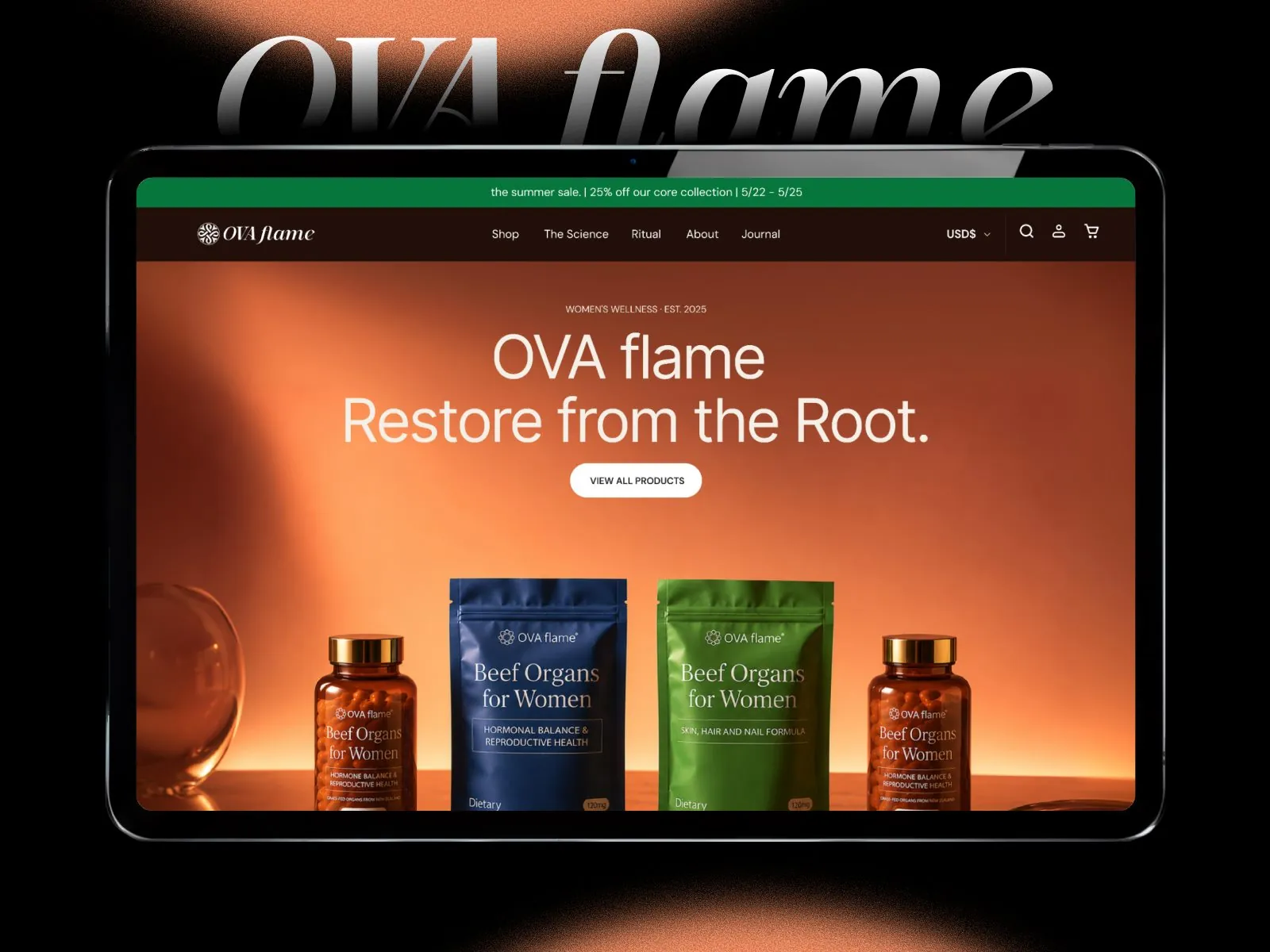OVA flame case study cover