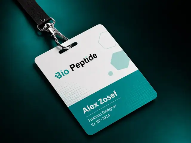 Bio Peptide brand identity, slide 3 of 8