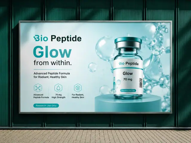 Bio Peptide brand identity, slide 8 of 8