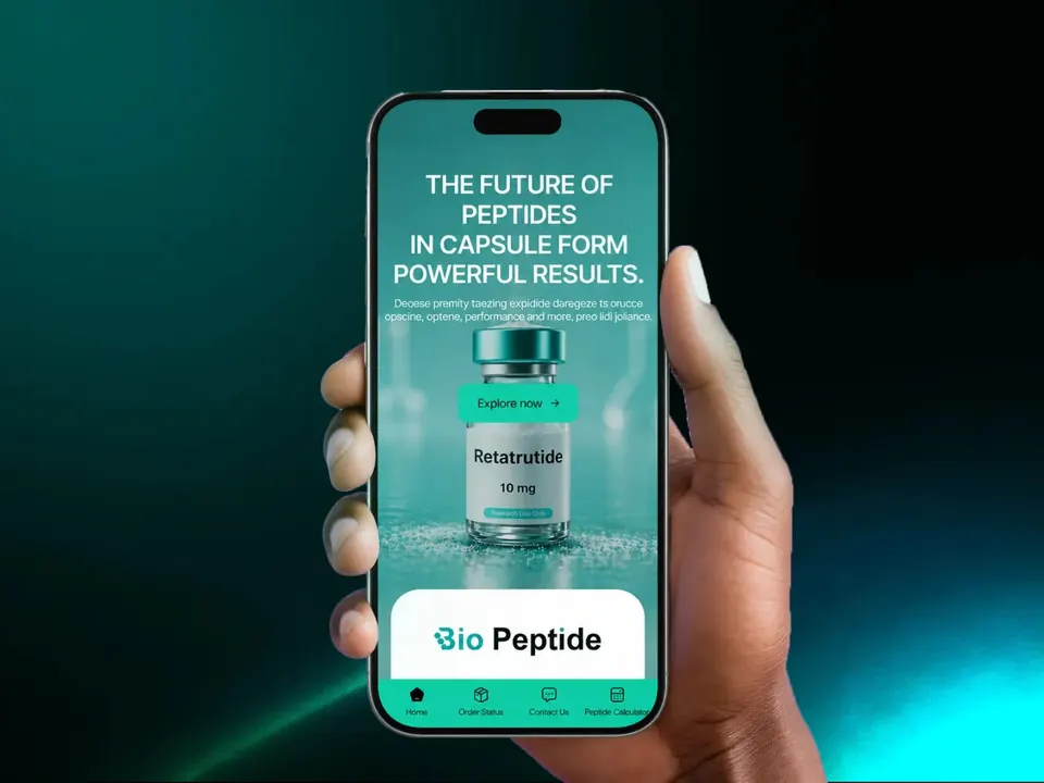 Bio Peptide mobile design