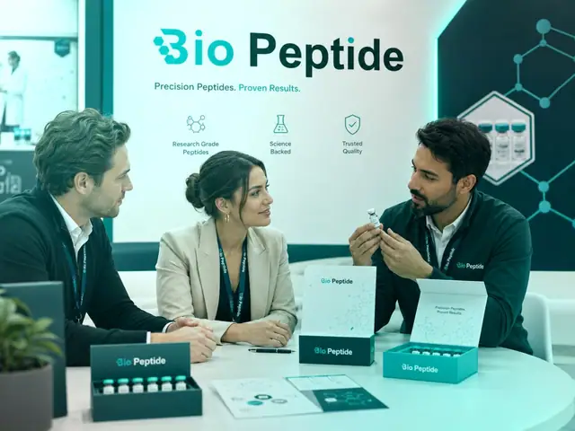 Bio Peptide website case study, slide 6 of 18