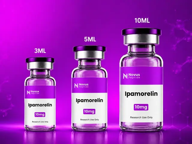 Novus Peptide brand identity, slide 5 of 6