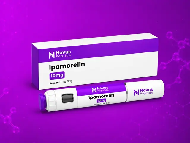 Novus Peptide brand identity, slide 6 of 6