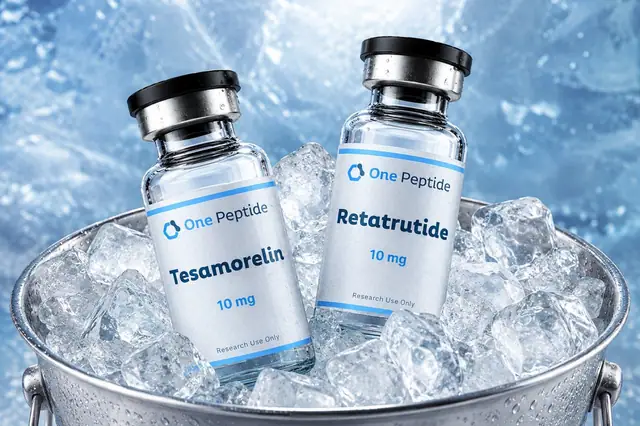 One Peptide brand identity, slide 2 of 11