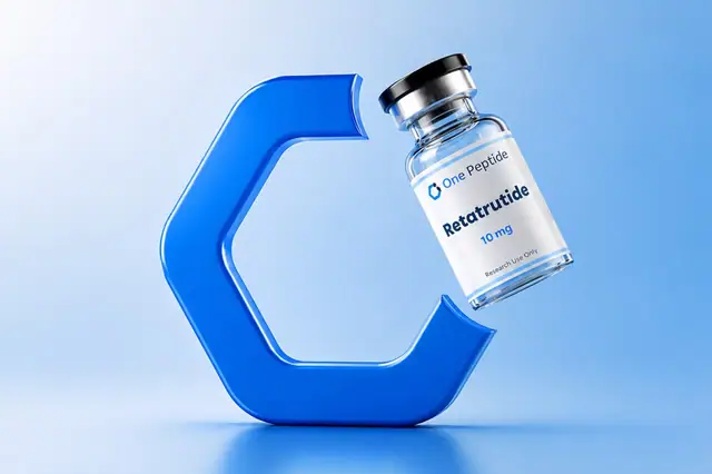 One Peptide brand identity, slide 3 of 11