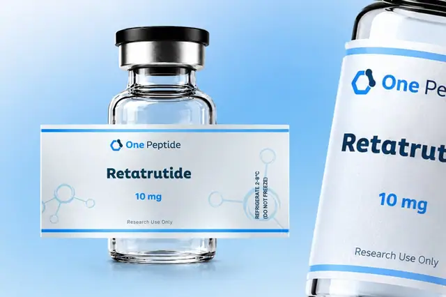 One Peptide brand identity, slide 10 of 11