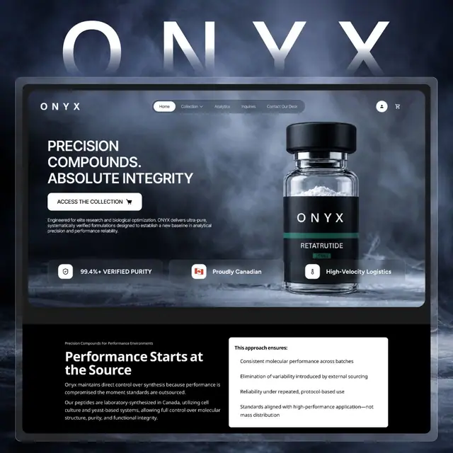 ONYX social media design, slide 1 of 5