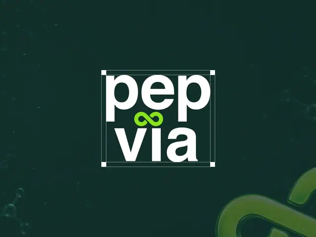 Pep Via logo, slide 2 of 3