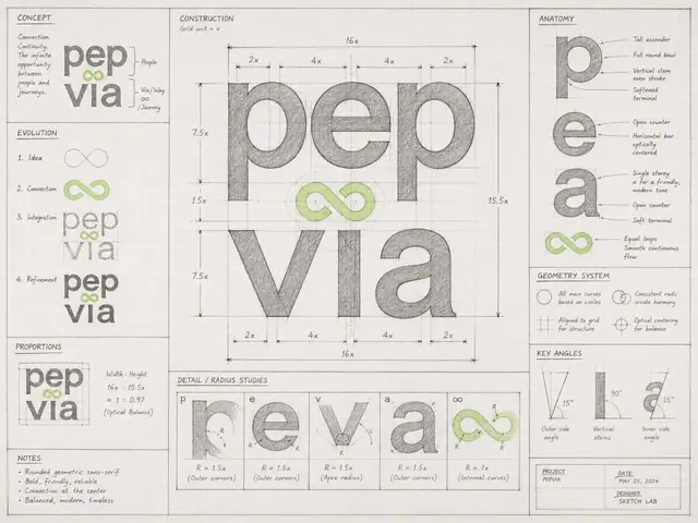 Pep Via logo, slide 3 of 3