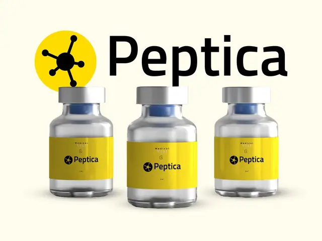 Peptica logo, slide 1 of 1