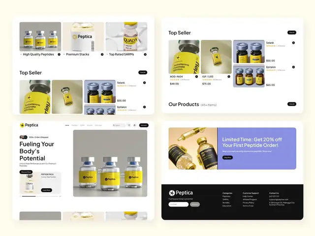 Peptica website case study, slide 13 of 14