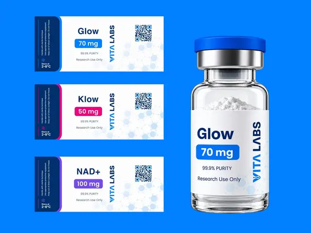Vita Labs brand identity, slide 6 of 8